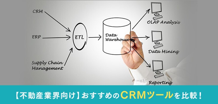 【不動産業界向け】おすすめのCRMツール７製品を比較