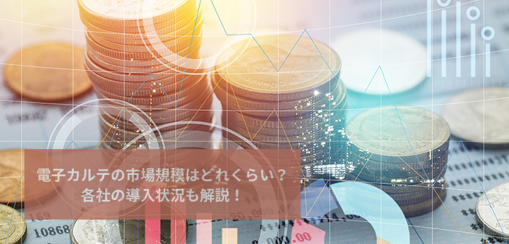 電子カルテの市場規模はどれくらい？各社の導入状況も解説！