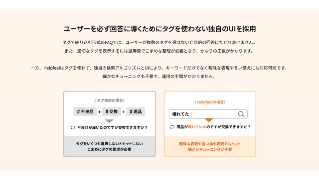 Helpfeel（ヘルプフィール）_利用画面サンプル4