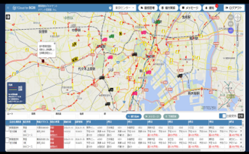 TCloud for SCM_利用画面サンプル1