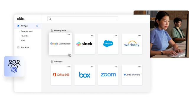 Okta Workforce Identity_利用画面サンプル1