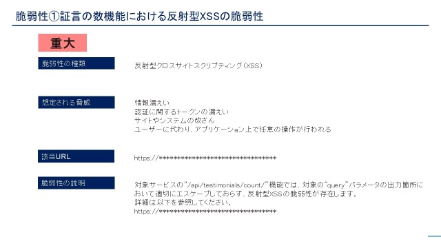 Priv Tech株式会社のサイバーセキュリティサービス_利用画面サンプル2