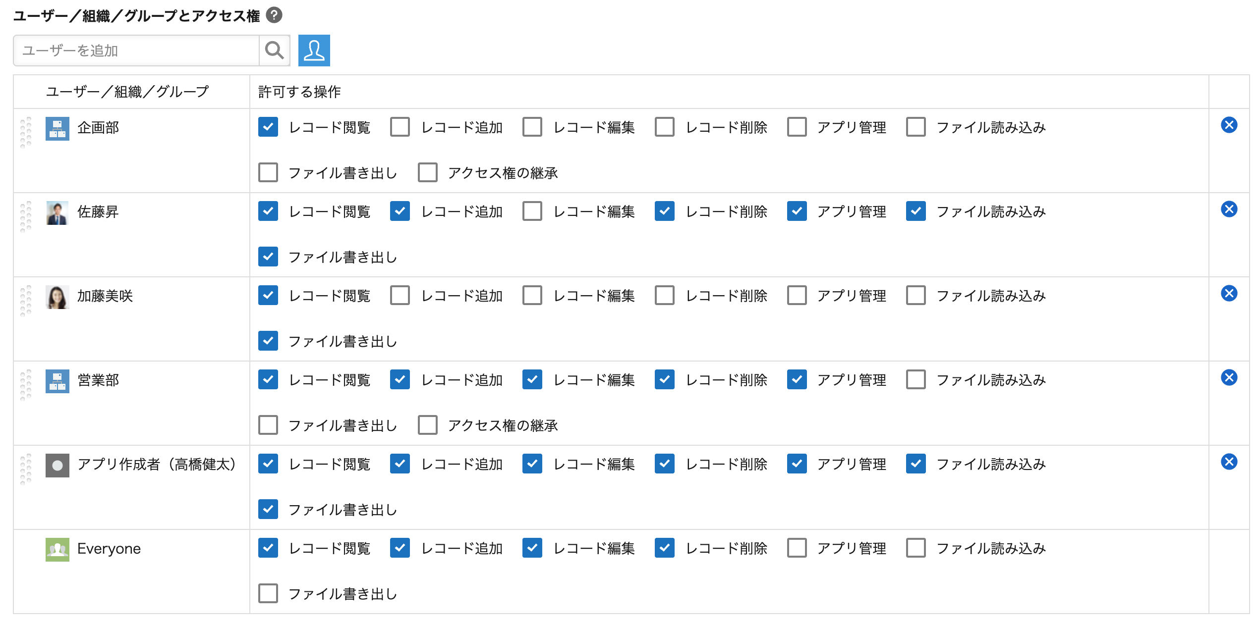キントーン_利用画面サンプル5