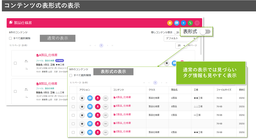 WAN-RECORD Plus_利用画面サンプル4