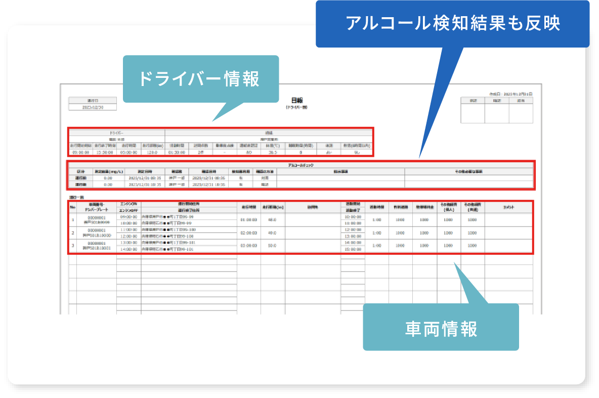 通信型ドライブレコーダー Offseg（オフセグ）_利用画面サンプル5