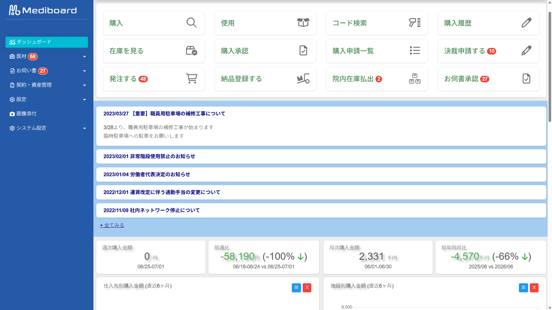 Mediboard_利用画面サンプル4