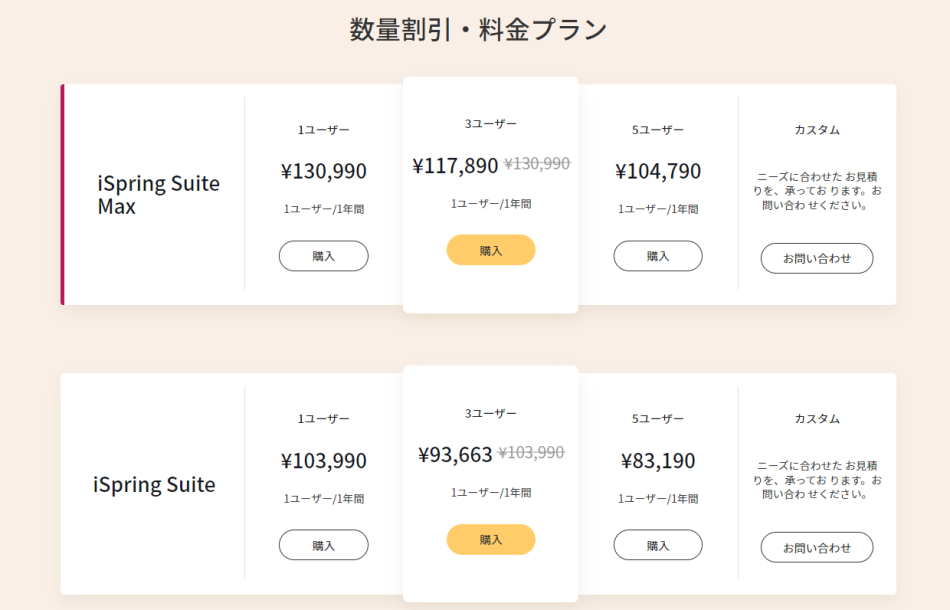 価格・料金プラン