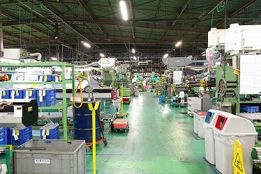 水戸工場内の風景